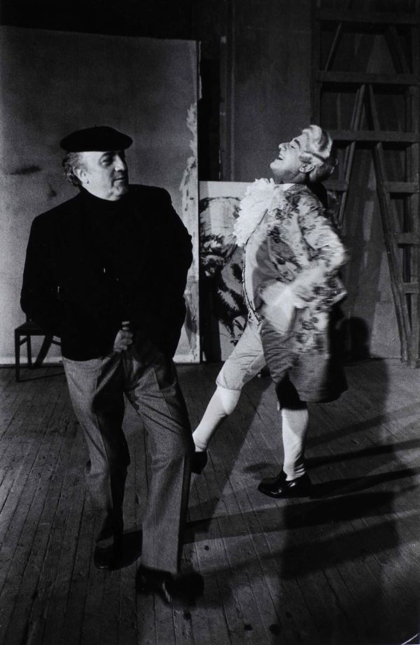 Fellini e Alberto Sordi