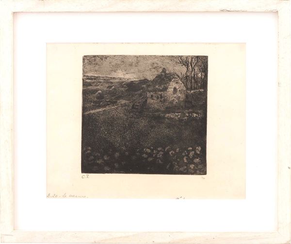 Pissarro, Camille (1830-1903) La Masure, 1879