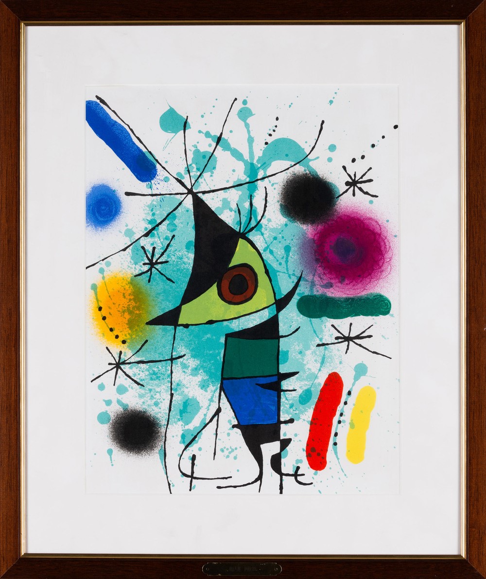 Joan Mirò - Lithographe i - Tavola XI