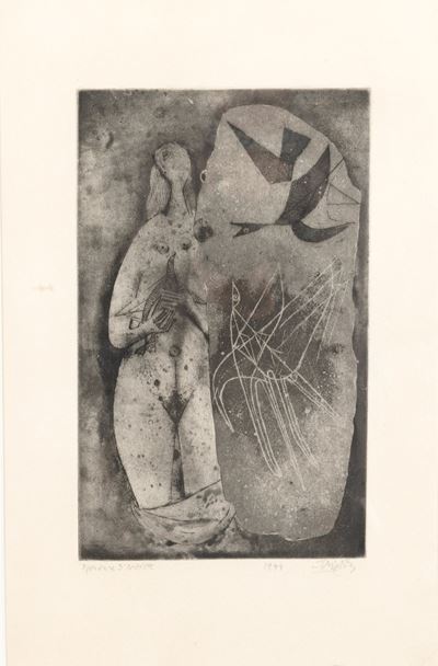 Femme Et Oiseaux