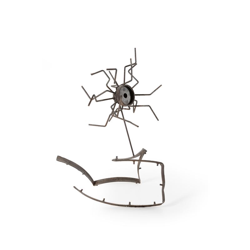 Raffael Lomas : Senza titolo  - scultura in ferro - Asta Sculture Moderne e Multipli d'Artista - Cambi Casa d'Aste