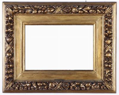 Cornice in Legno Intagliato. XX Secolo