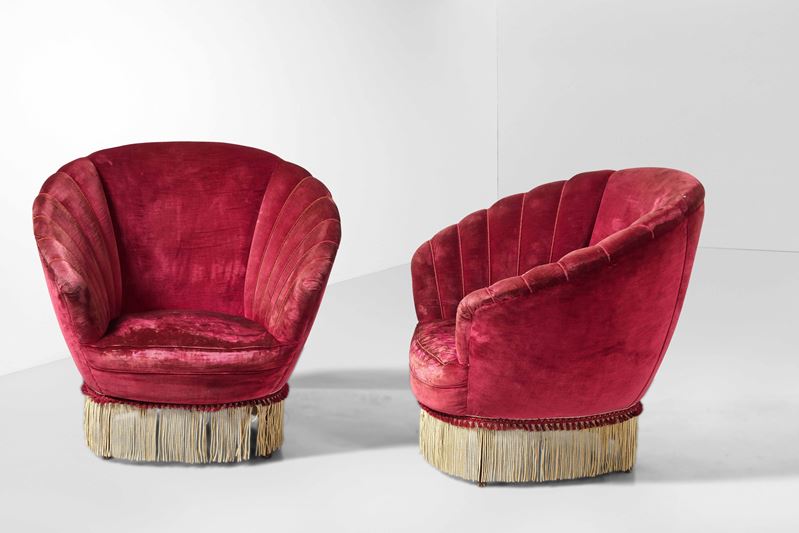 Due poltrone  - Auction 20th century furniture - Cambi Casa d'Aste