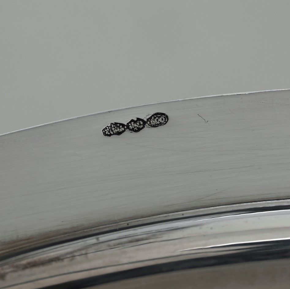 Legumiera e Salsiera in Argento. Legumiera Argenteria Milanese del XX Secolo. Argentiere Ilario P...