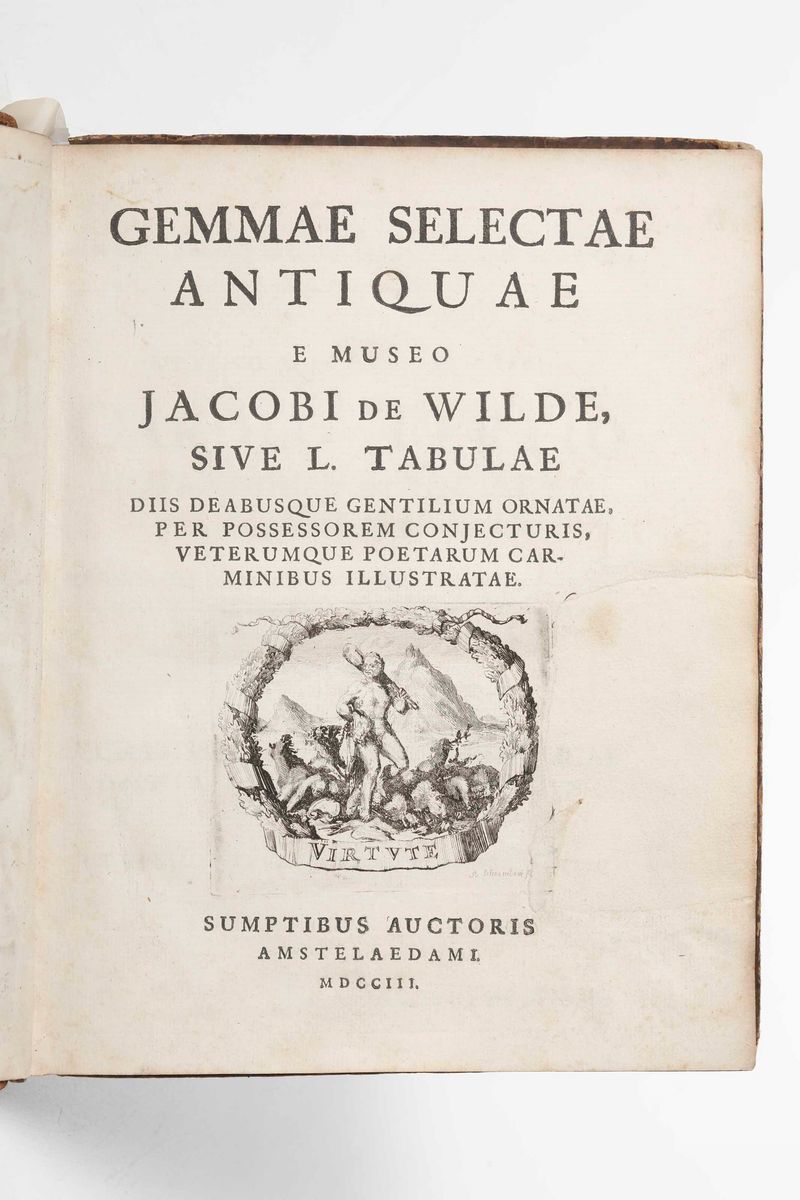 Gemmae Selectae Antiquae Gemmae Selectae Antiquae e Museo Jacobi De Wilde...amsterdam, Sumptibus ...
