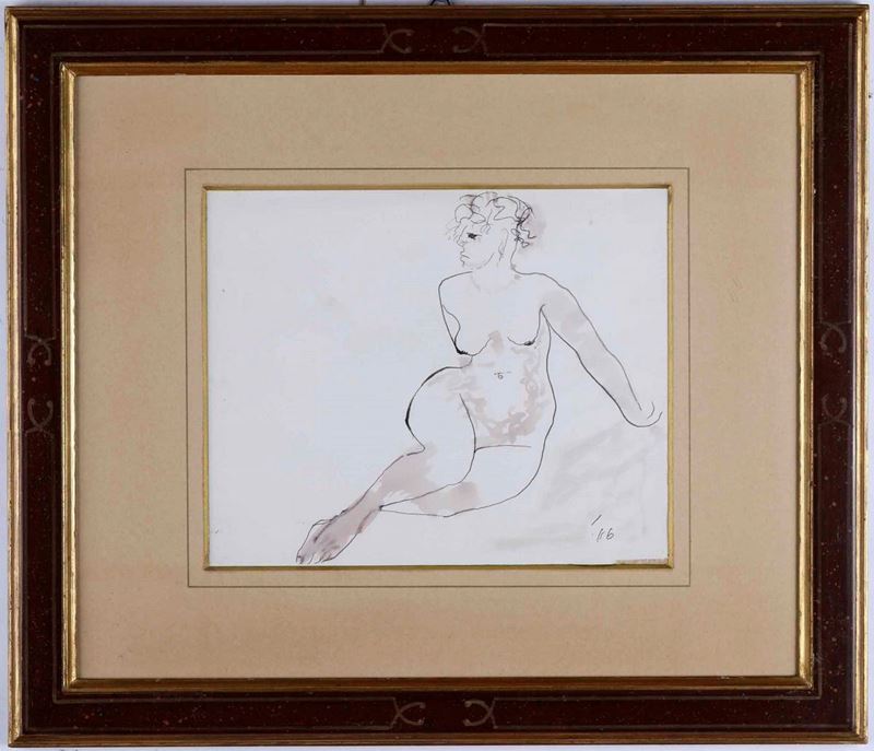 Antonietta Raphael Mafai - Senza Titolo (nudo di Donna)