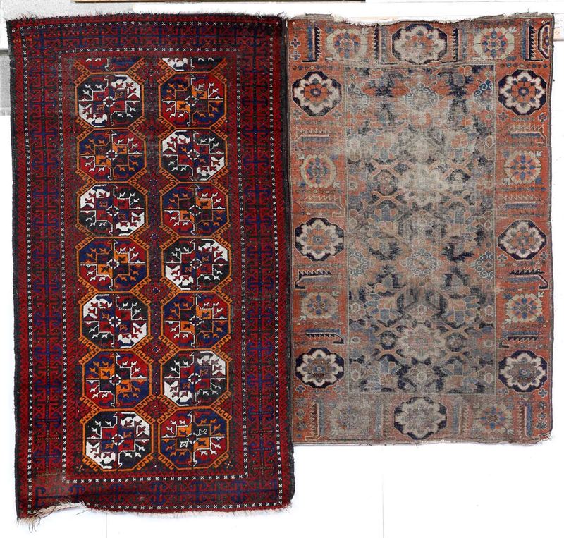 Lotto di due tappeti,  - Auction Carpets | Cambi Time - Cambi Casa d'Aste