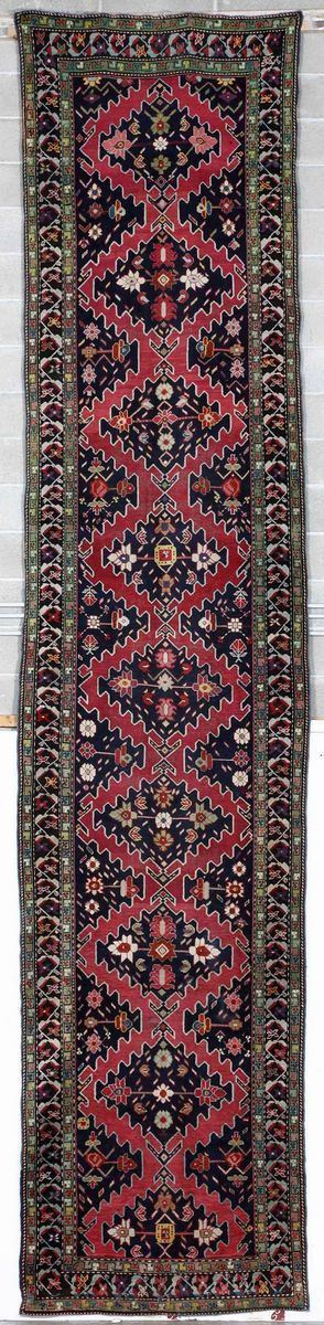Passatoia Karabagh, Caucaso inizio XX secolo  - Auction Carpets - Cambi Casa d'Aste