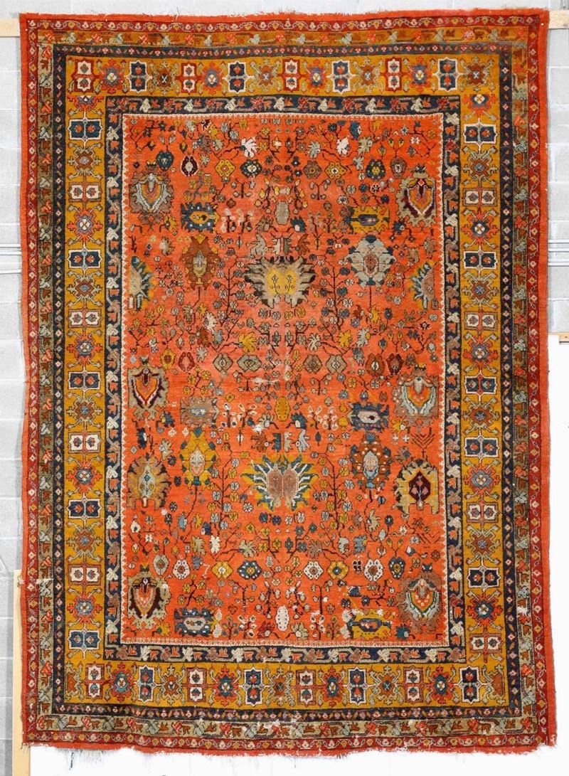 Tappeto smirne, Anatolia prima metà XX secolo  - Auction Carpets | Cambi Time - Cambi Casa d'Aste