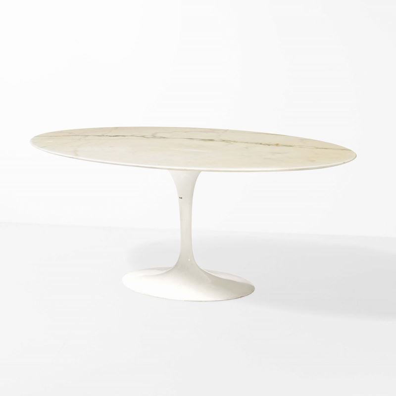 Eero Saarinen : Tavolo mod. Tulip  - Auction Design - Cambi Casa d'Aste
