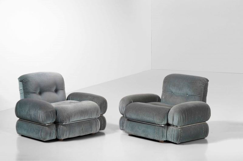 Due poltrone  - Auction Design Lab - Cambi Casa d'Aste