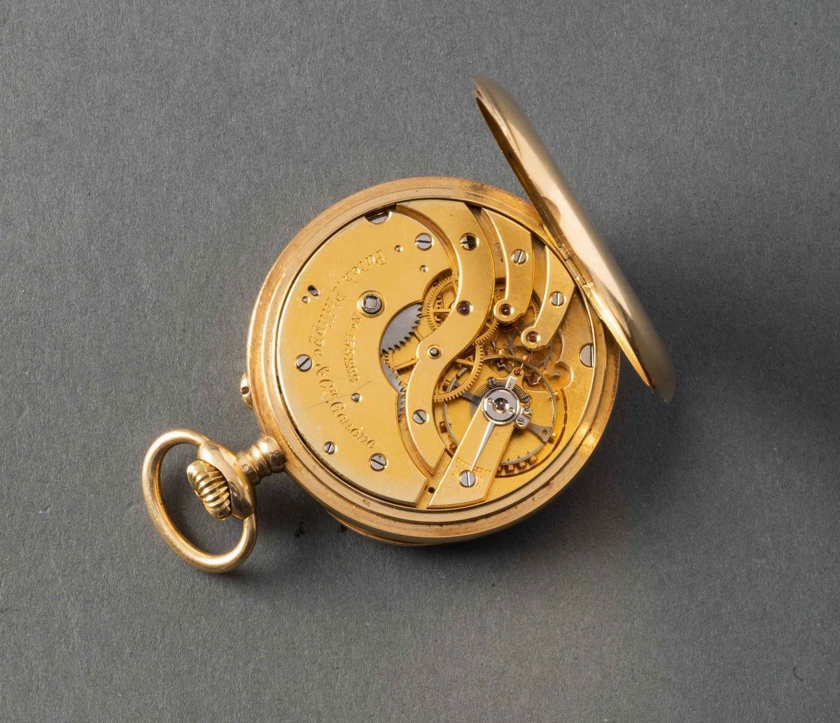Patek Philippe - Orologio da Tasca Cassa in Oro 18k, Quadrante in Smalto Bianco, 1925 Circa, Movi...