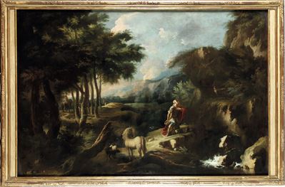 Scuola del XVII-XVIII Secolo Sant'eustachio nel Bosco