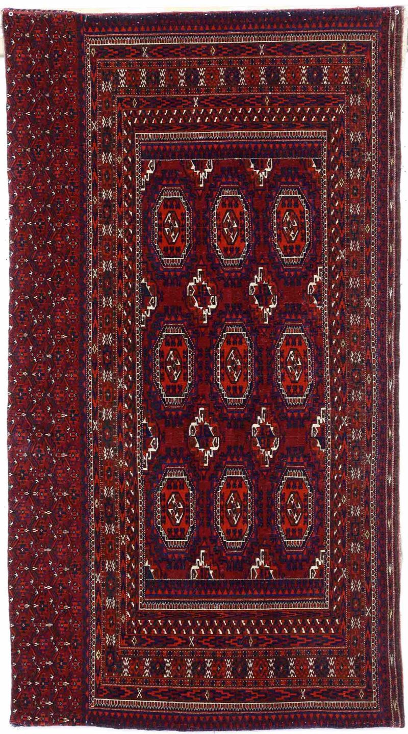 Tchuval Tekke, Turkestan occidentale fine XIX inizio XX secolo  - Auction Carpets | Cambi Time - Cambi Casa d'Aste