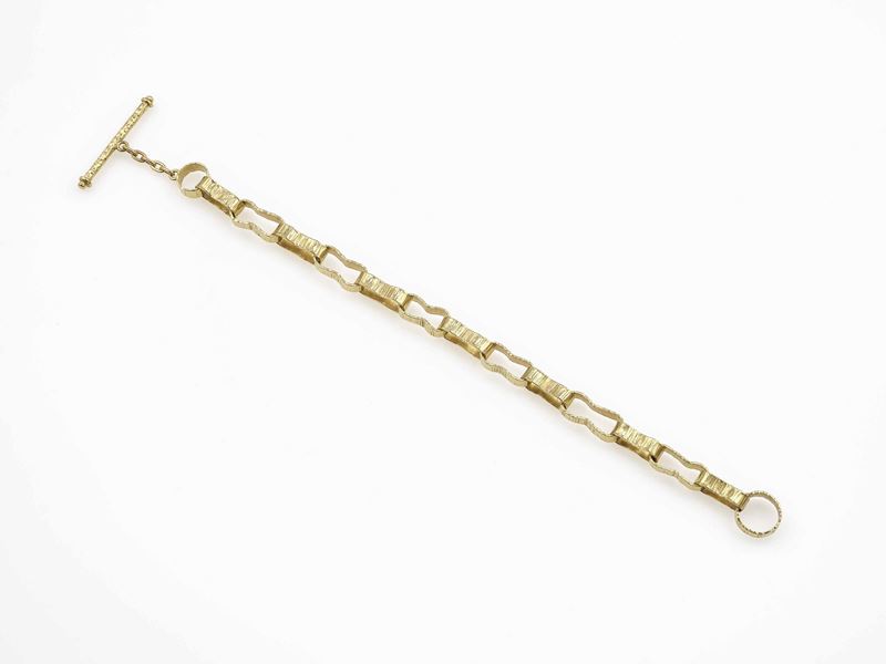 Gold bracelet. Signed Sforza  - Auction Jewels - Cambi Casa d'Aste
