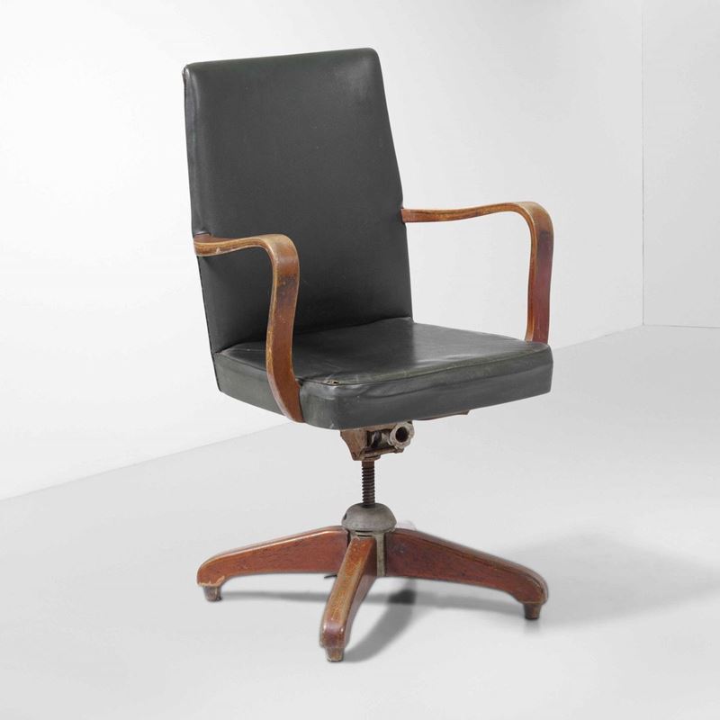 Poltrona girevole  - Auction Design Lab - Cambi Casa d'Aste