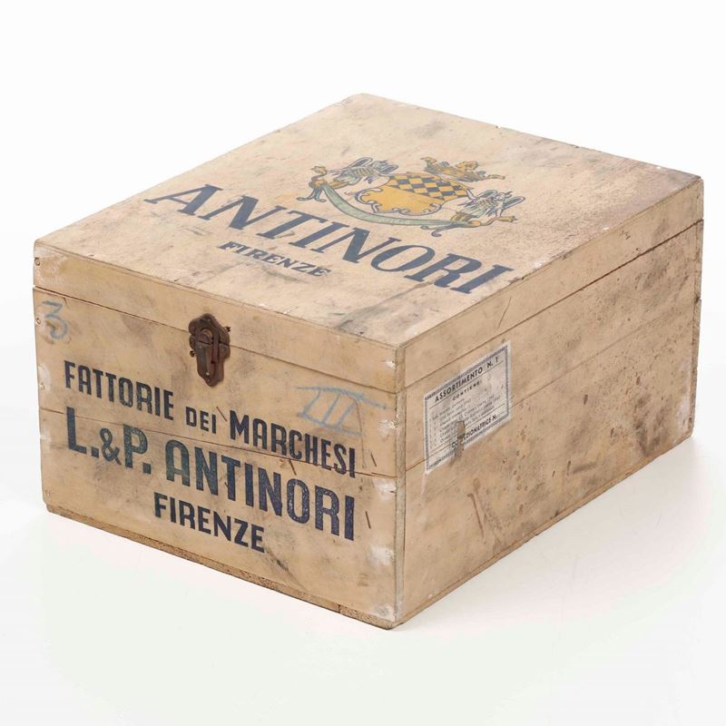 Scatola in legno Antinori  - Auction Antique October | Cambi Time - Cambi Casa d'Aste