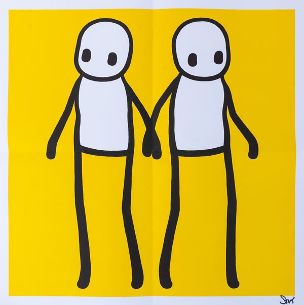 Holding hands (Yellow)