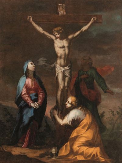 Scuola Emiliana del XVIII Secolo Crocifissione