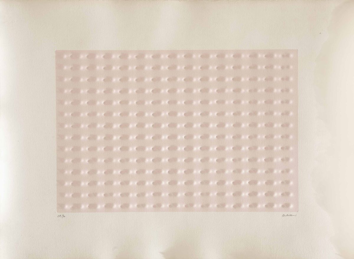 Compendio di Parte Dell’opera Grafica di Enrico Castellani