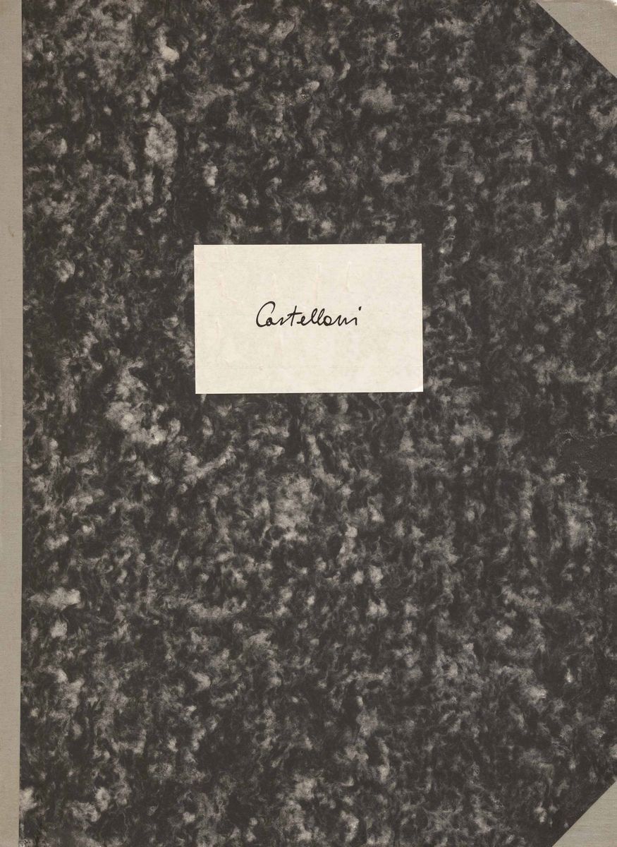 Compendio di Parte Dell’opera Grafica di Enrico Castellani