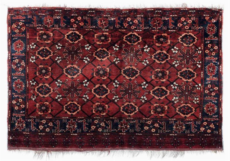 Chuval Ersari Turkestan occidentale, fine XIX inizio XX secolo  - Auction Rugs and Carpets - Cambi Casa d'Aste