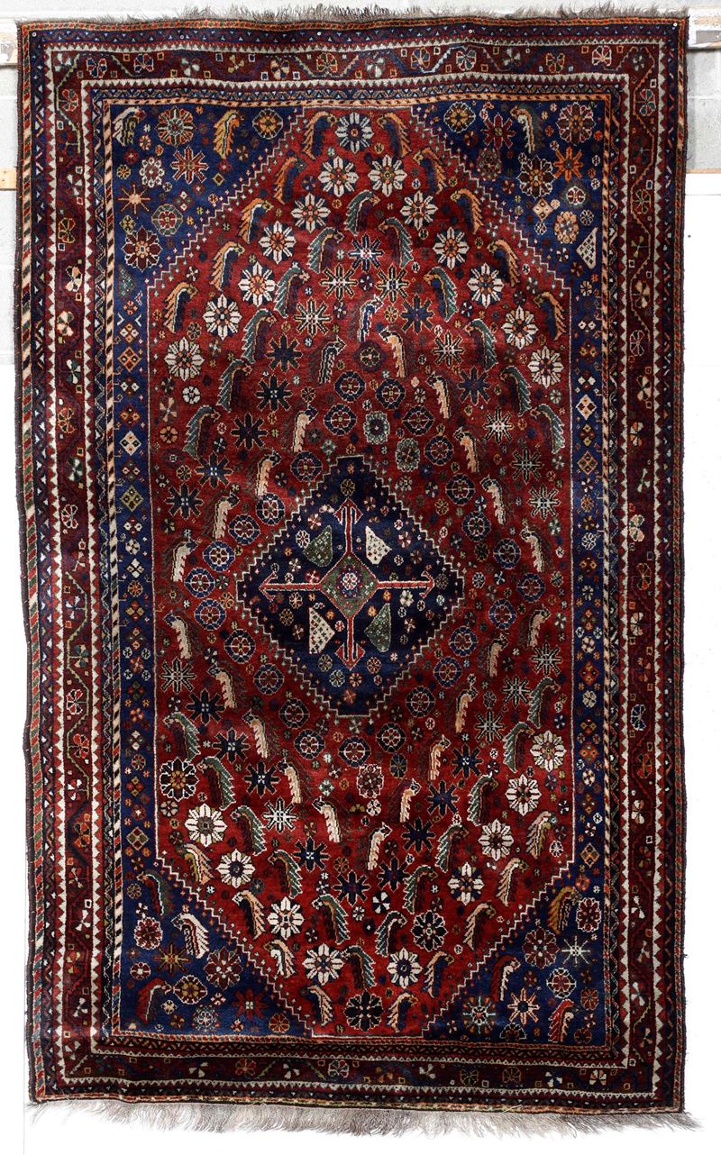 Tappeto Afshar, sud Persia inizio XX secolo  - Auction Carpets - Cambi Casa d'Aste