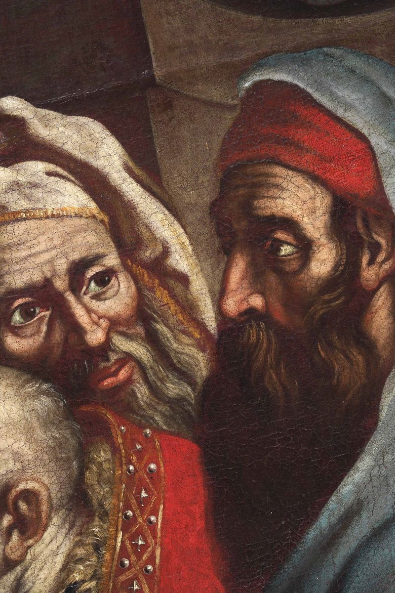 Scuola del XVII Secolo il Tributo della Moneta