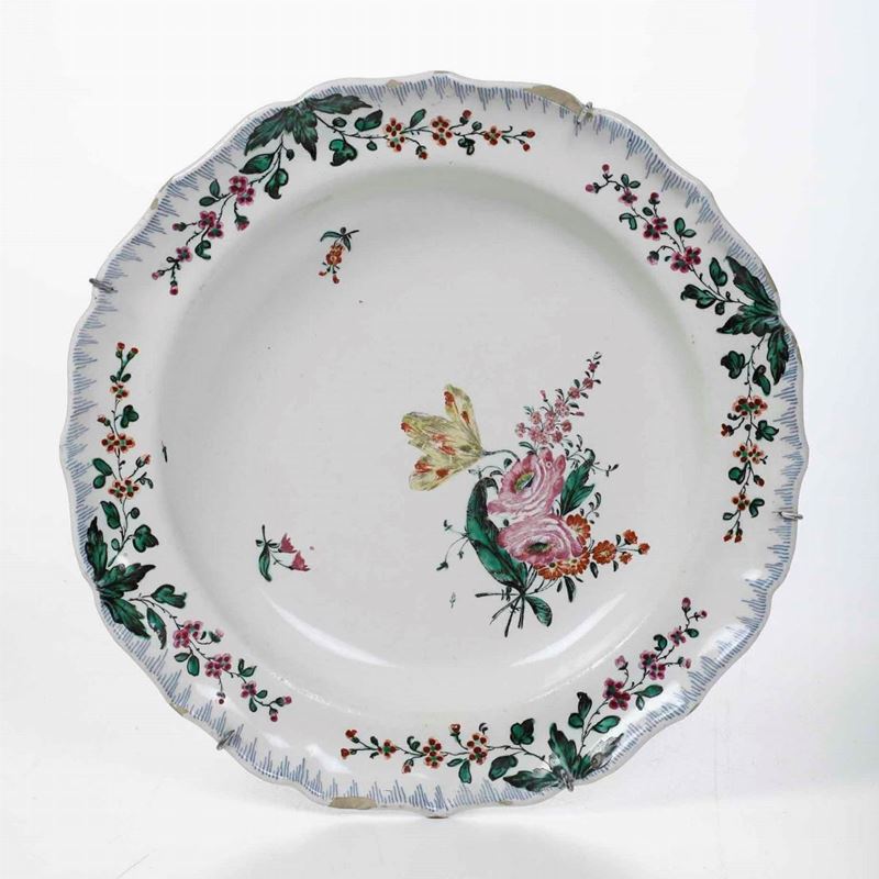 Piatto Nove, Manifattura Antonibon, periodo Baccin, 1774-1802  - Auction Majolica, Porcelain and Glass | Cambi Time - Cambi Casa d'Aste