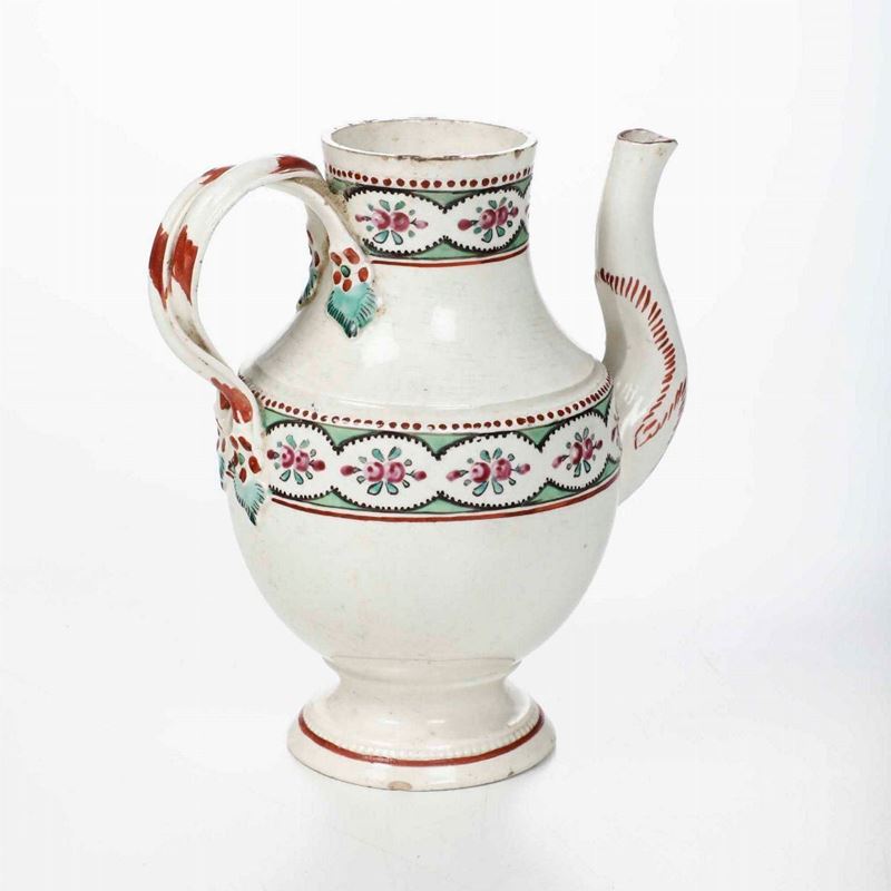 Caffettiera Napoli, 1800 circa  - Auction Majolica, Porcelain and Glass | Cambi Time - Cambi Casa d'Aste