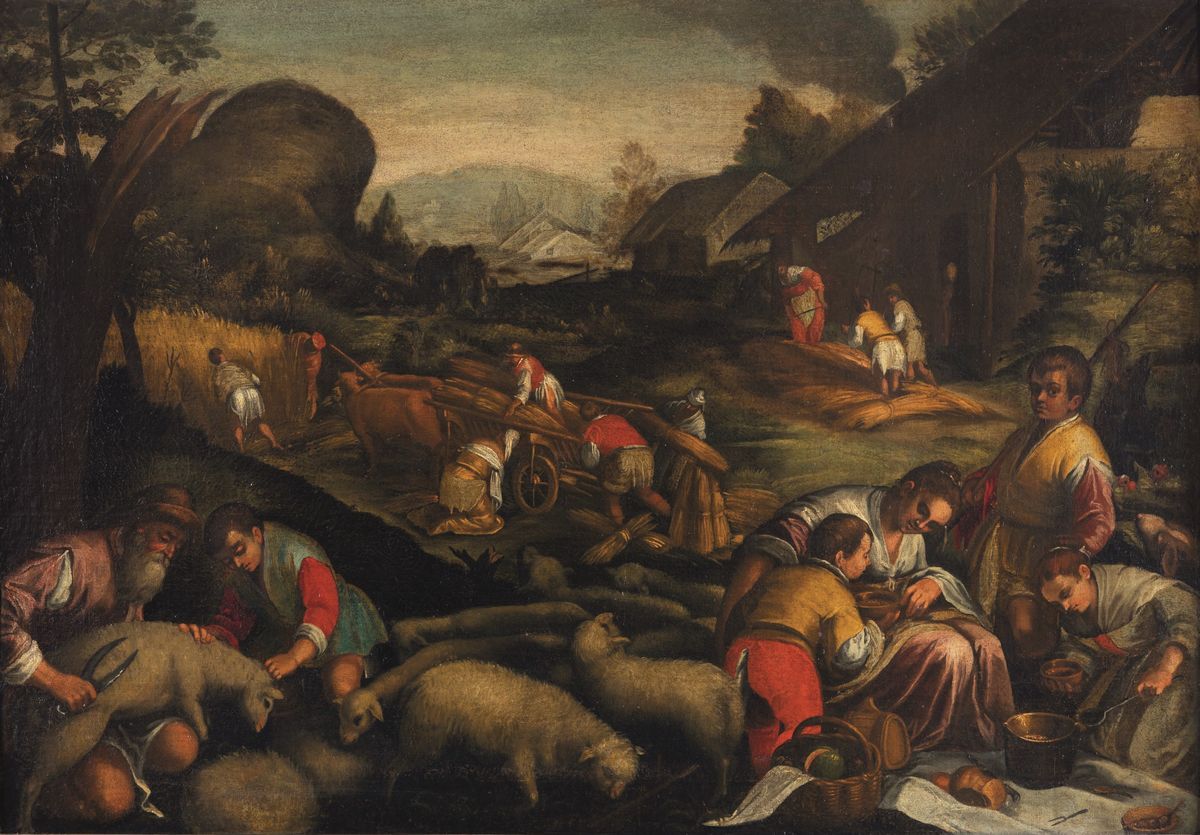 Jacopo da Ponte Detto Jacopo Bassano - Le Quattro Stagioni