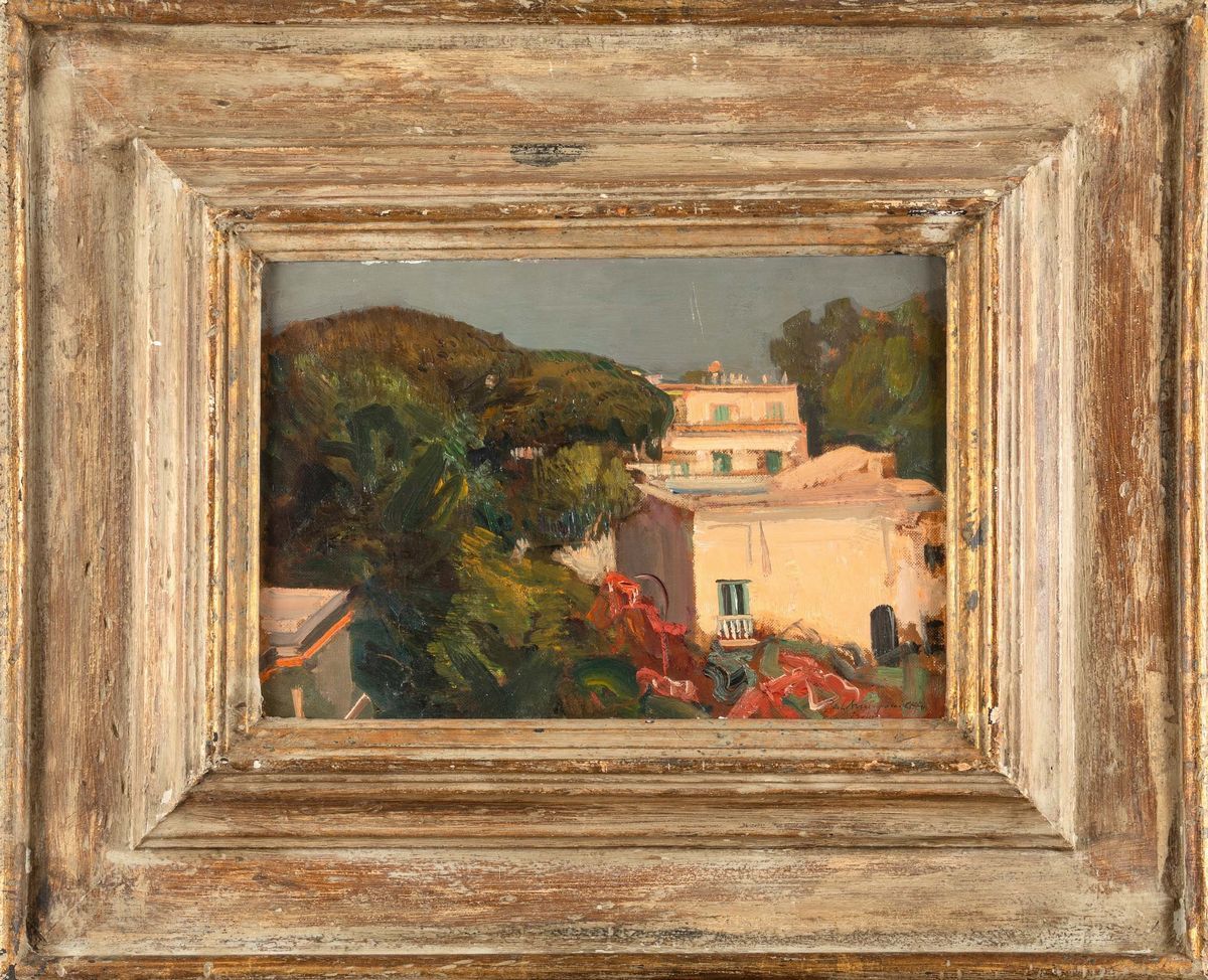 Pietro Annigoni - Senza Titolo (paesaggio)