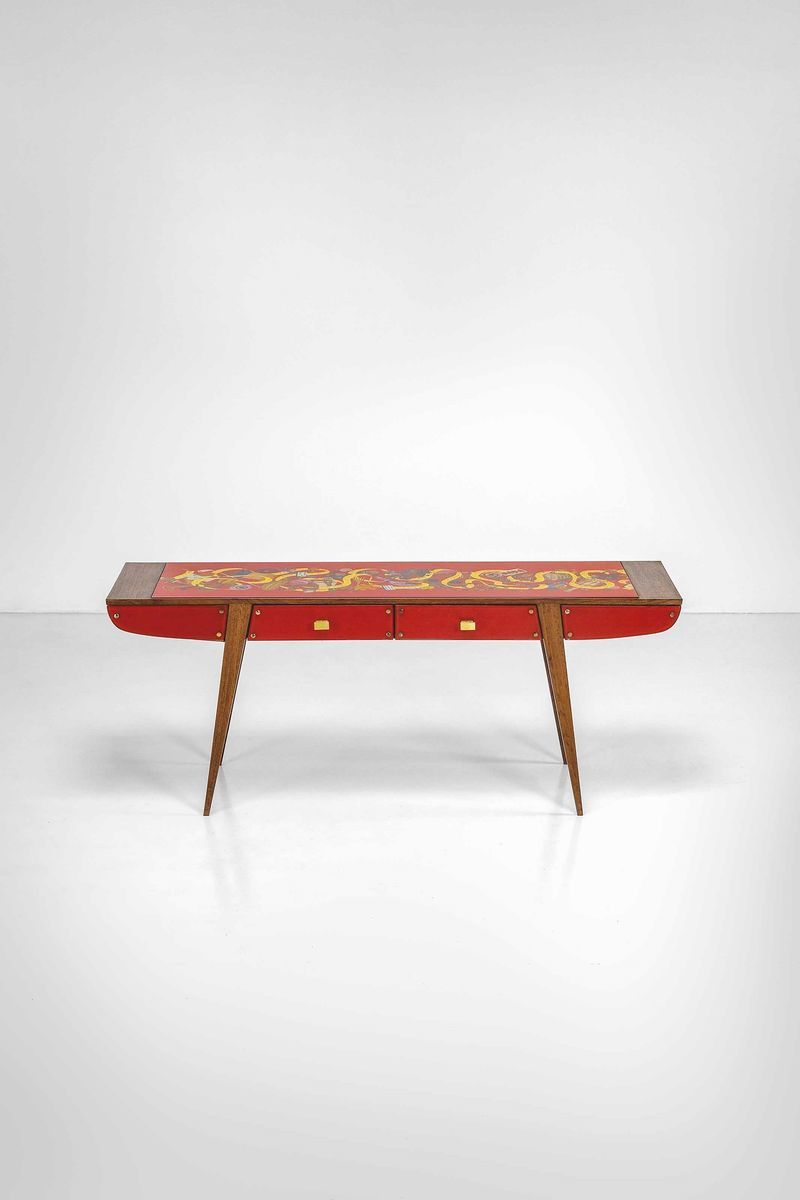 Gio Ponti e Piero Fornasetti - Rara Consolle