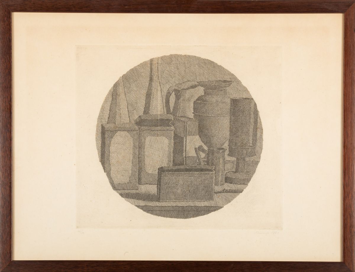 Giorgio Morandi - Natura Morta in un Tondo