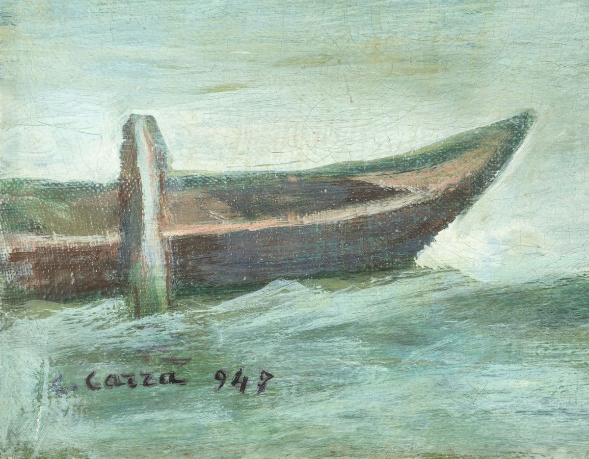 Carlo Carrà - Chiesa in Laguna