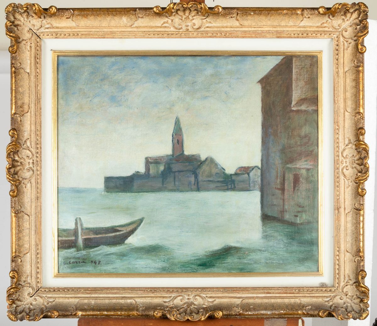 Carlo Carrà - Chiesa in Laguna