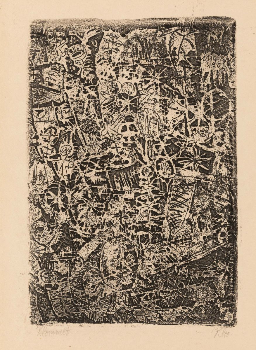 Paul Klee - Kleinwelt (dal Portfolio Die Schaffenden)
