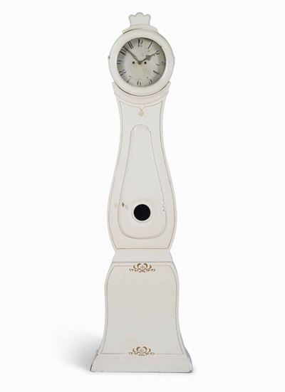 Orologio a Pendolo con Cassa in Legno Laccato