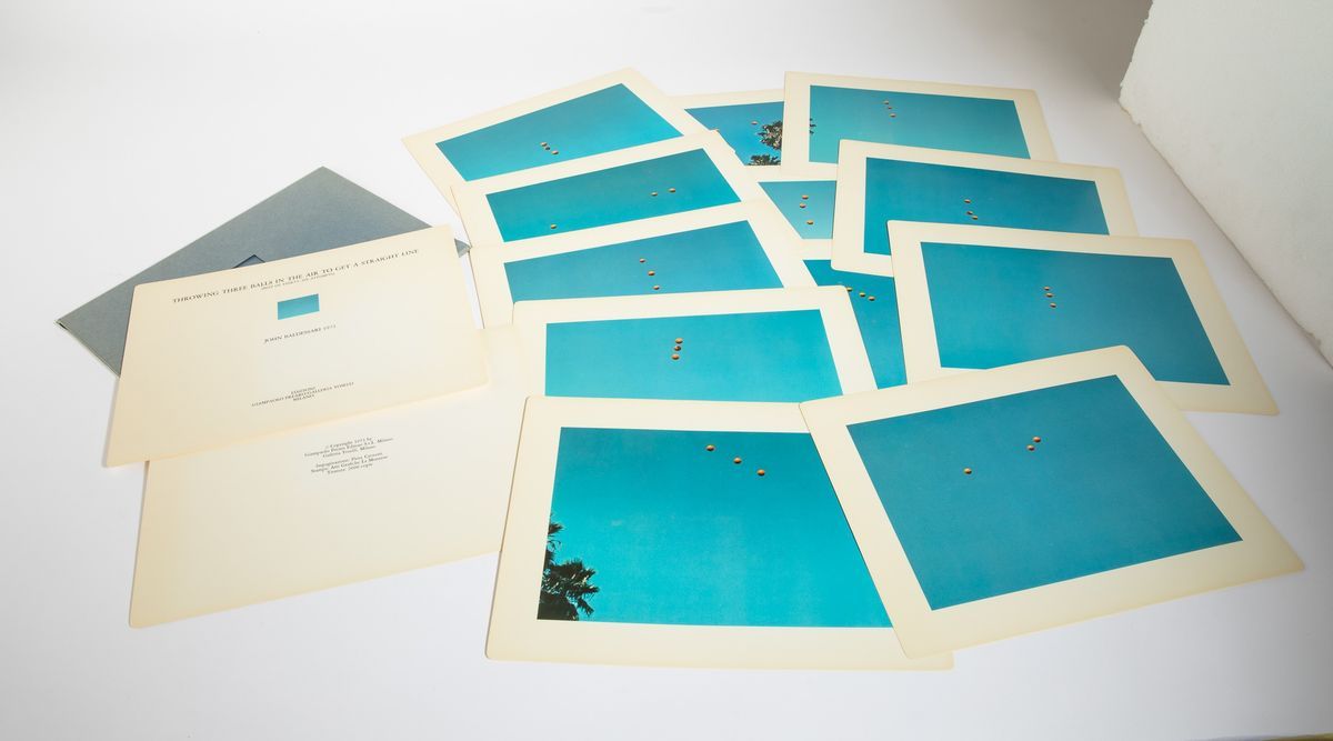 John Baldessari - Throwing Three Balls in The Air To Get a Straight Line (best Of Thirty-six Atte...