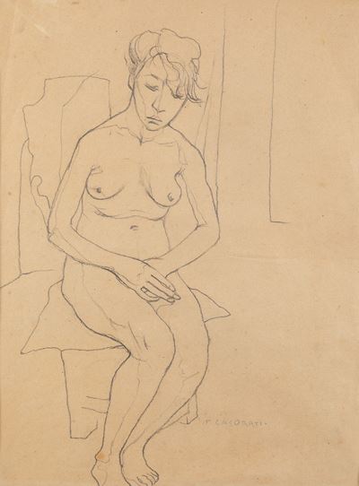 Nudo Seduto