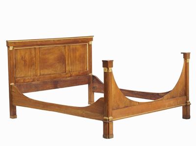 Letto Matrimoniale Impero, XIX Secolo