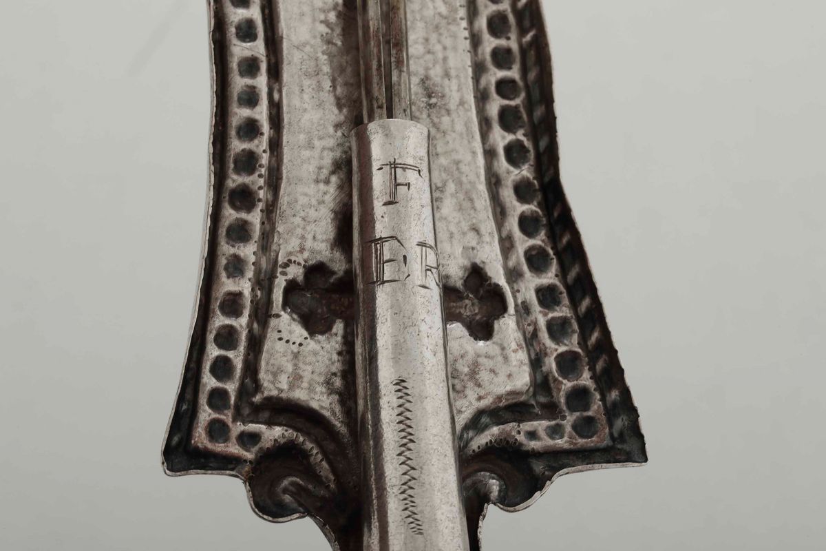 Palmatoria. Argento Fuso, Sbalzato e Cesellato. Argenteria Italiana del XVIII-XIX Secolo (gran Du...