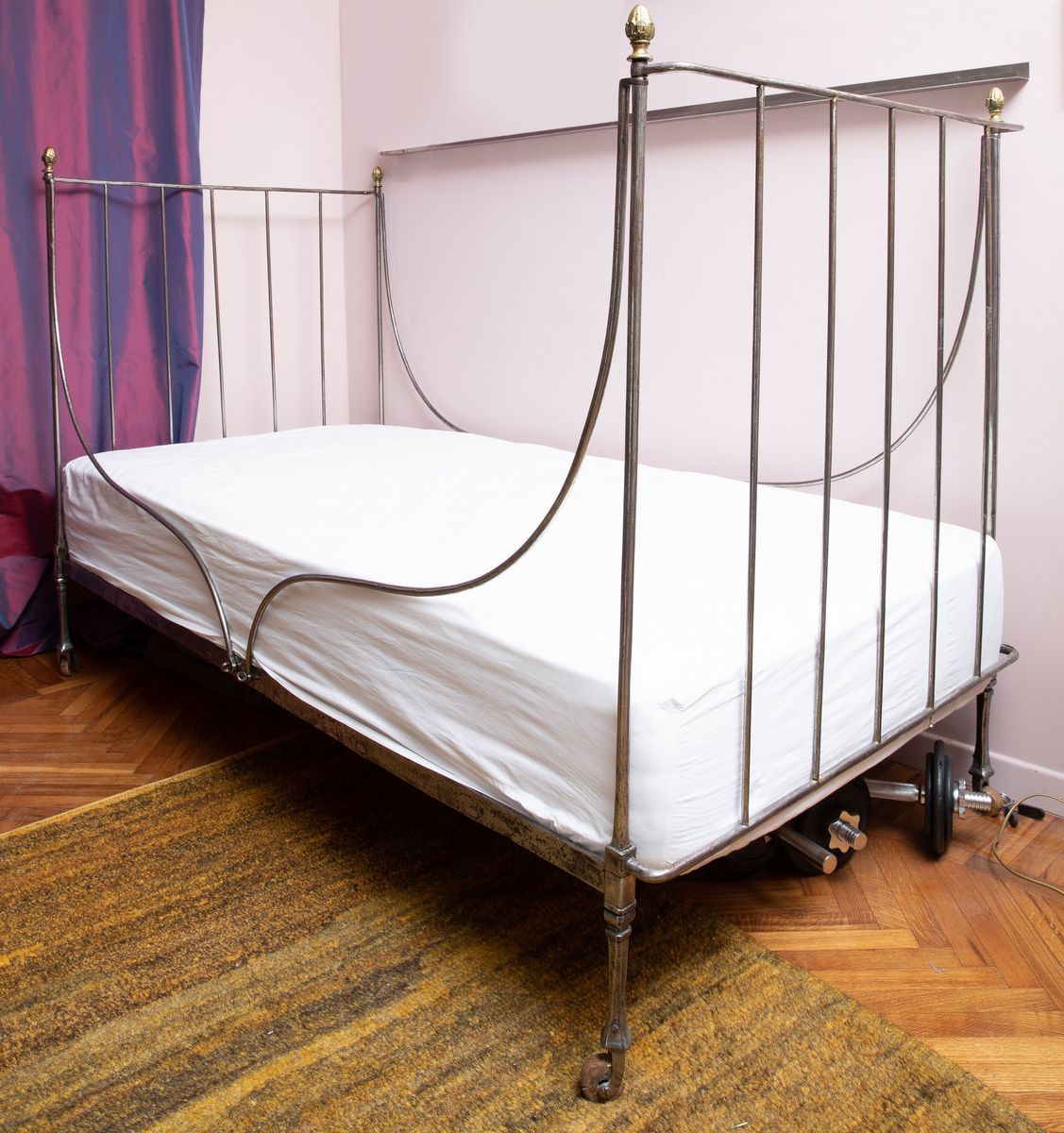 Letto da Campo in Ferro. Francia, Inizio XX Secolo