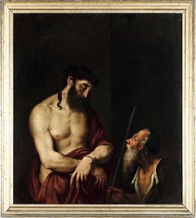 Scuola del XVII Secolo Cristo Legato