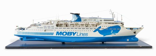 Modellino Traghetto Moby Lines