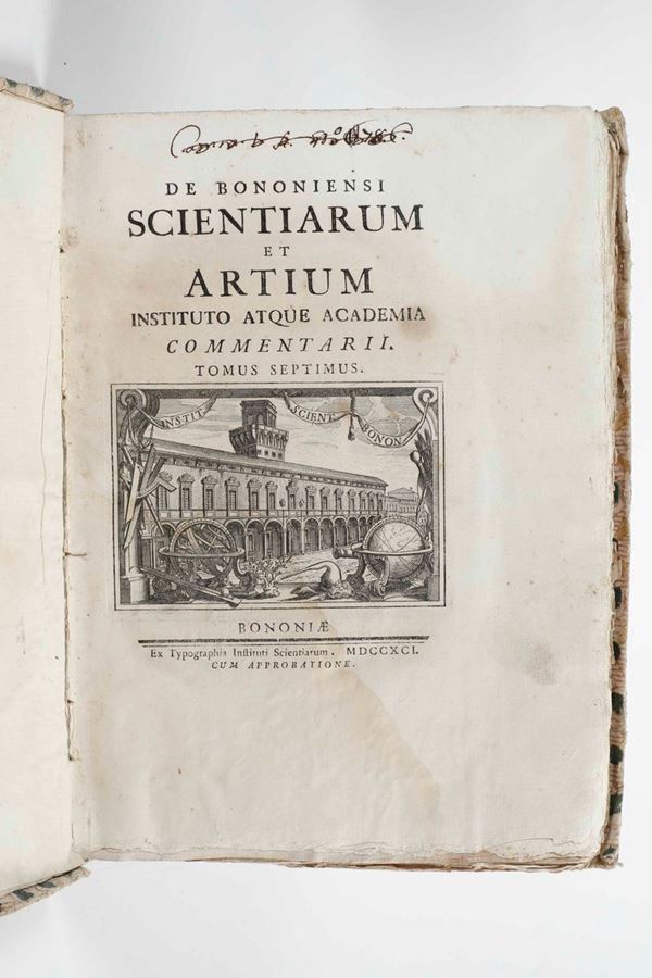 De Bononiesi Scientiarum et Artium instituto atque academia commentari, Ex Typographia Instituti Scientiarium,  [..]