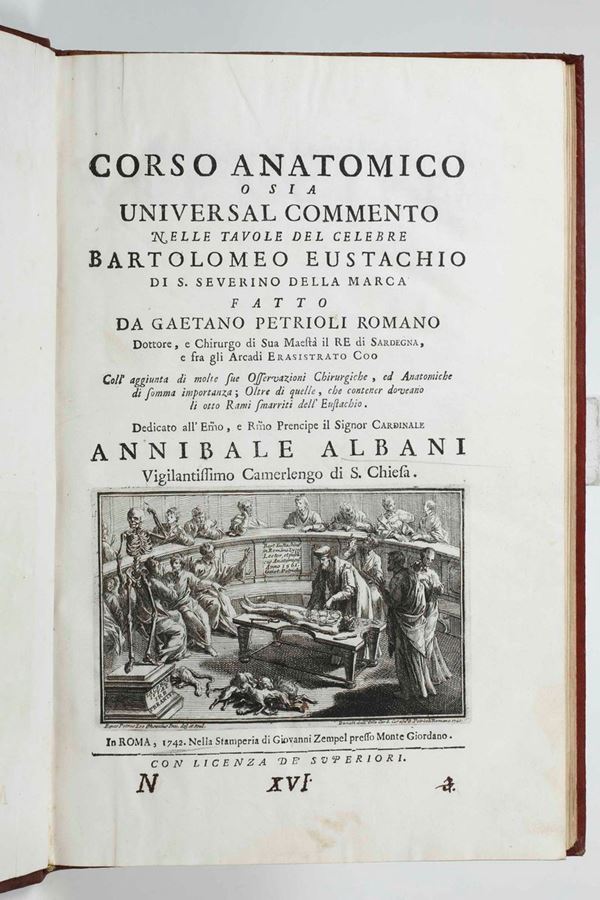 Riflessioni anatomiche sulle note di monsignor Gio Maria Lancisi fatte sopra le tavole del celebre Bartolomeo  [..]