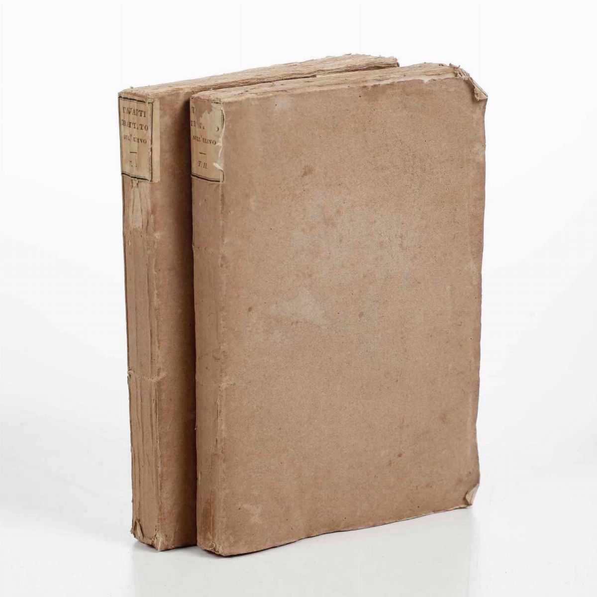 Giuseppe Tavanti - Trattato Teorico - Pratico Completo Sull’ulivo...firenze, Piatti, 1819. Tomi i...