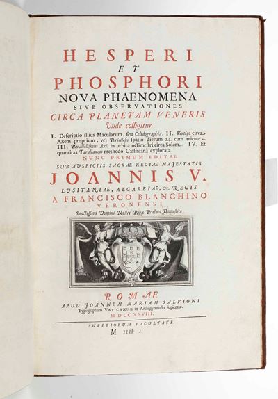 Hesperi Et Phosphori Nova Phaenomena Sive Observationes Circa Planetam Veneris...romae, Apud Joan...