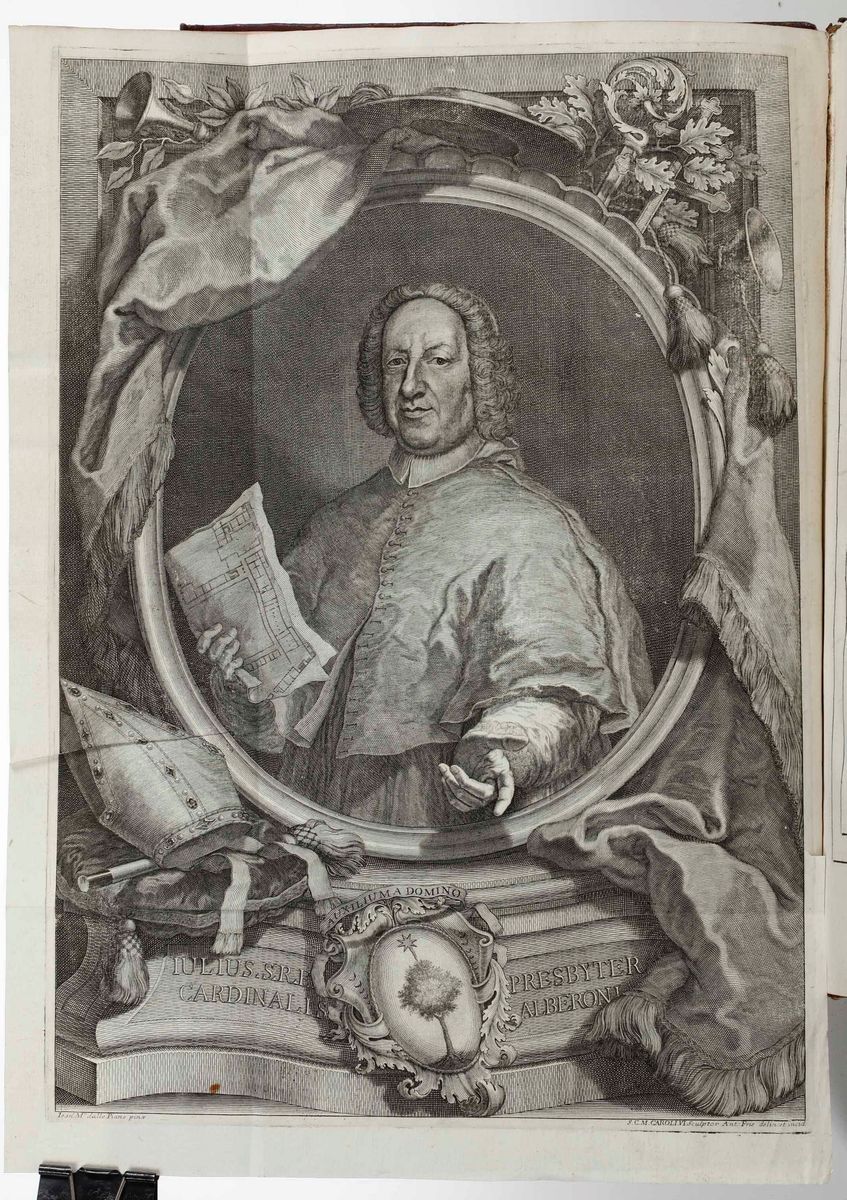 Giulio Alberoni - Memorie Istoriche della Fondazione ed Erezione del Nuovo Collegio Ecclesiastico...